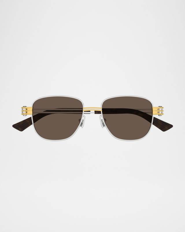 Rectangle Metal Sunglasses